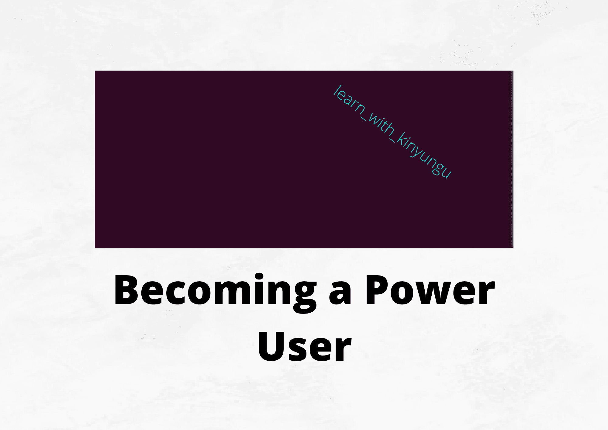 Be a Power using the Command Line interface in Ubuntu 22.04
